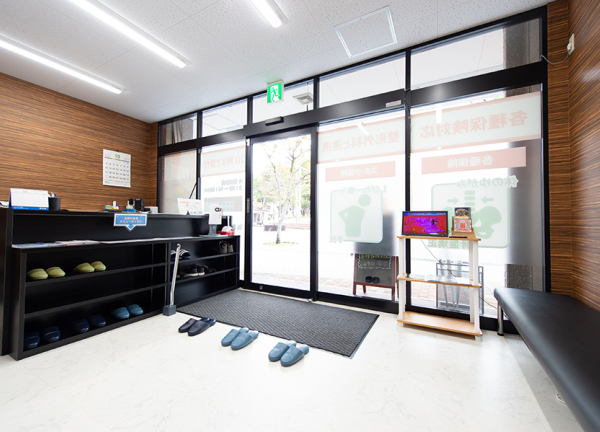 成瀬きずな鍼灸接骨院(入口です。)