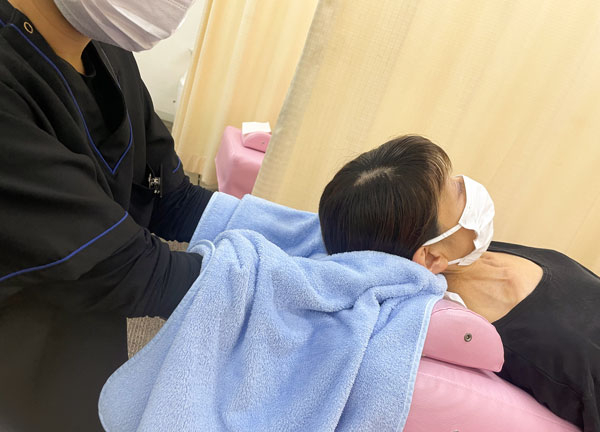 太尾町整骨院(頭を施術しております。)