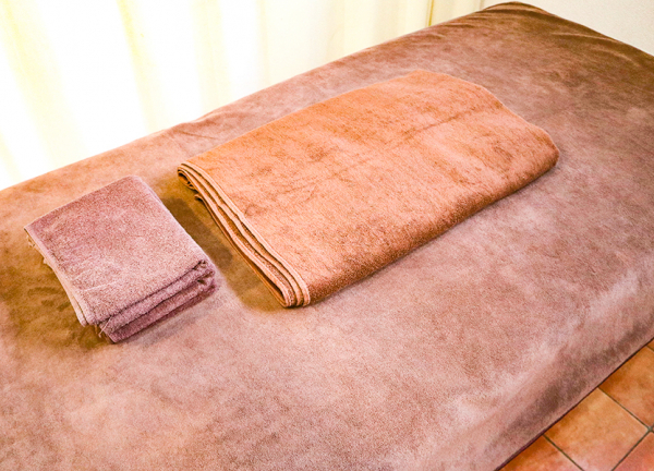 みやのまえ接骨院(清潔なタオルをご用意しています)