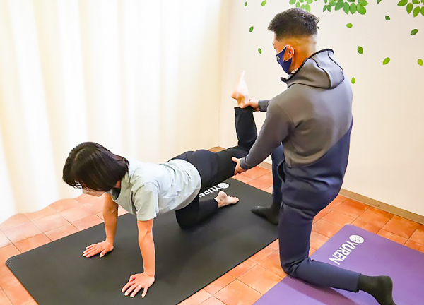 みやのまえ接骨院(ダイエットを目指すために運動指導を実施しています)