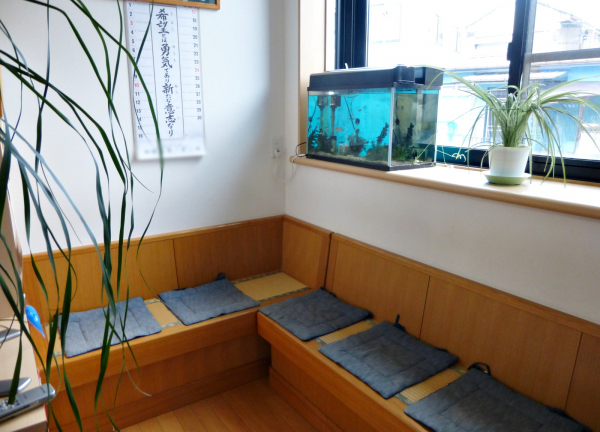 てるた接骨院(待合室です)