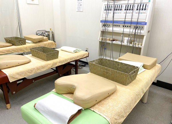 いわい接骨院　いわいはりきゅう院　ピースボディケア(施術室はこちらです。)