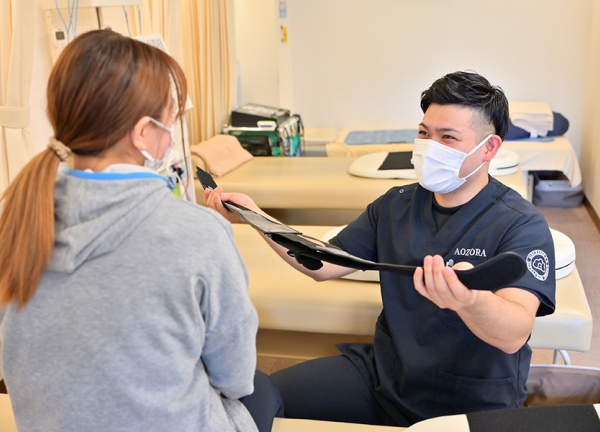 あおぞら整骨院【鍼灸】(自宅でできるセルフケアをお教えいたします。)