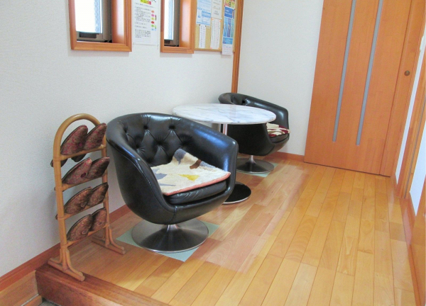 待合スペースになります。