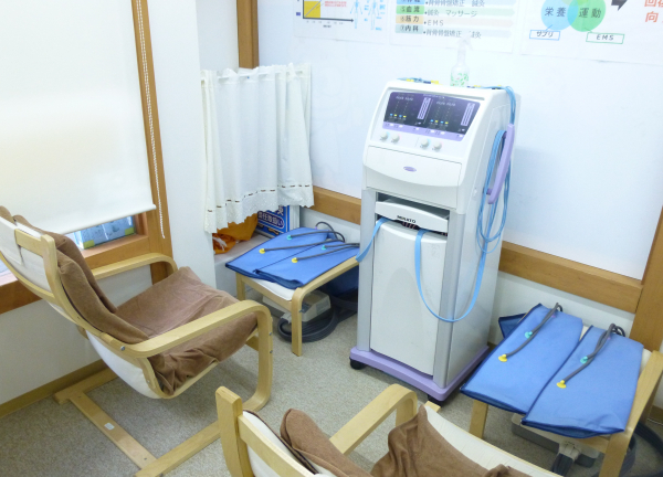 むげん整骨院・鍼灸院　桃山大手筋(施設機器も充実しております。)