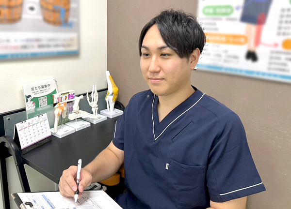 むげん整骨院・鍼灸院　桃山大手筋(ヒアリングにてお悩みを詳しくお伺いします。ご不安なこともあわせてお聞かせください。)