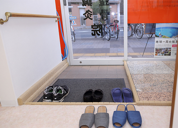 段差の少ない設計です