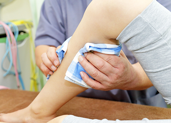 丁寧に施術していきます