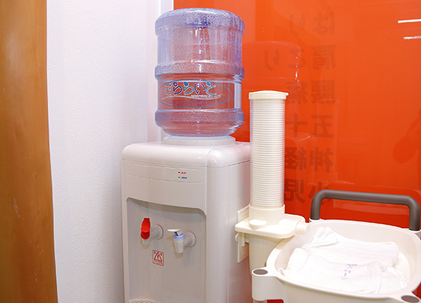 ウォーターサーバーもご用意しております
