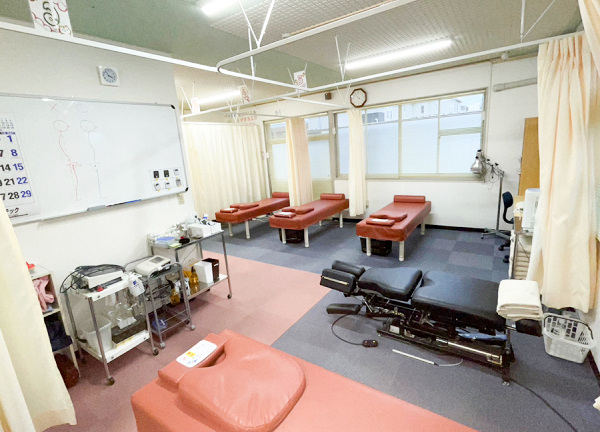 あい鍼灸・接骨院　袋原院(施術室です)