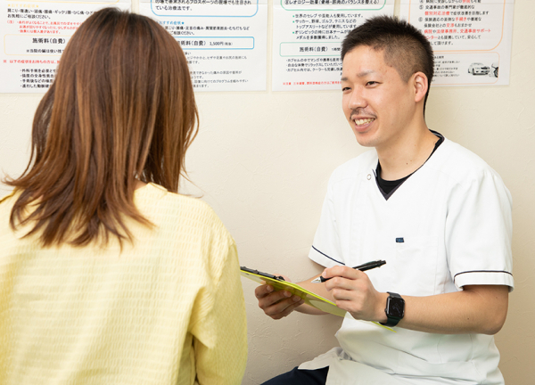 いいな鍼灸整骨院(丁寧なカウンセリングでお悩みをヒアリングします)