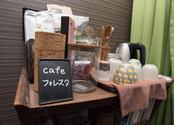 「カフェフォレスタ」では様々なお飲物をご用意。