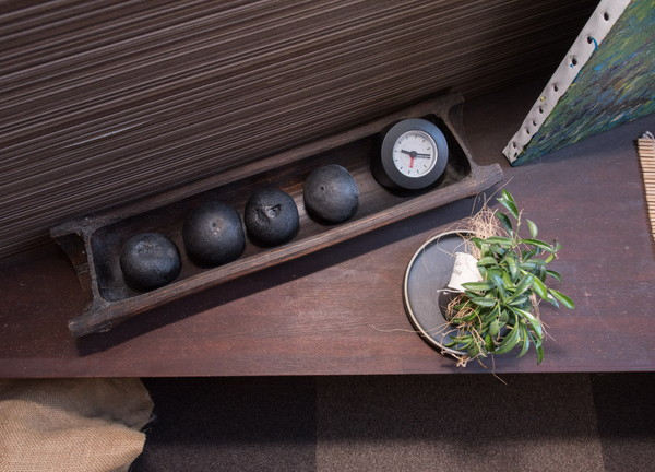 リラックス空間を心がけた内装です。