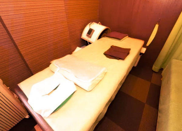 プライベート空間で施術を受けていただけます。