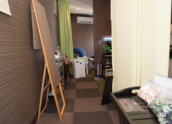 施設内は清潔感を大切にしています