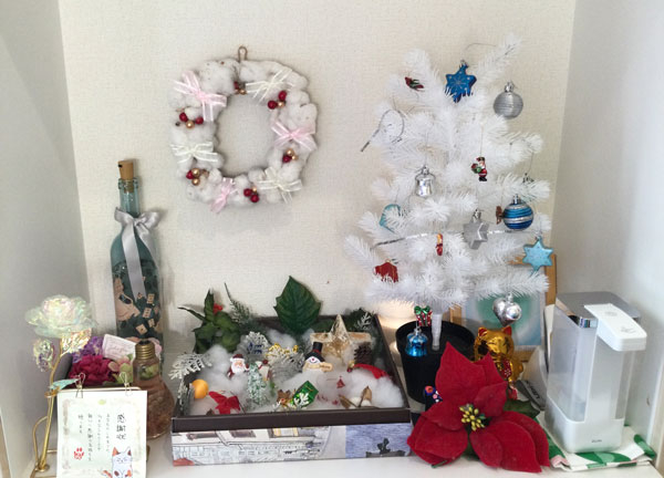 美容整体　リ・フレッシュ(季節に合わせたインテリア)