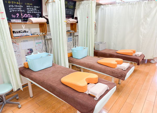 永田東洋鍼灸整骨院(施術中はリラックスしてお過ごしください。)