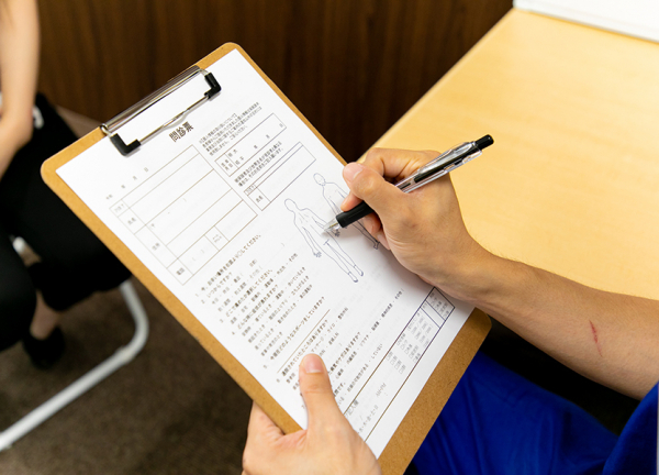 丁寧なカウンセリングでお悩みをヒアリングいたします。