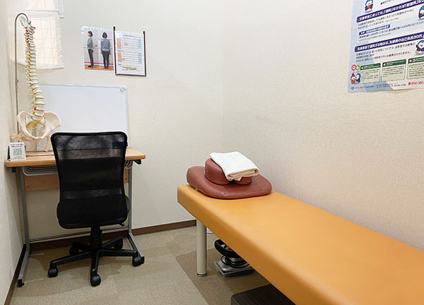 個室にてお悩みをヒアリングさせていただきます。