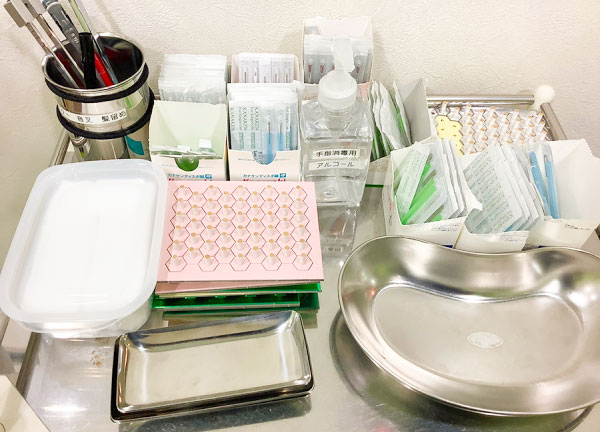 天王町そよかぜ鍼灸整骨院(鍼はディスポーザブルを使用しています)