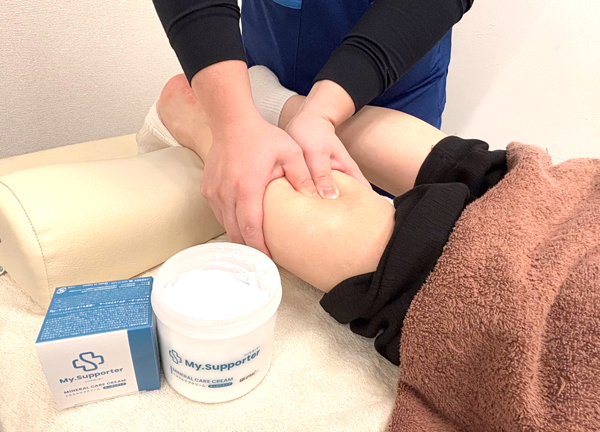 ひだまり整骨院　沢ノ町院【鍼灸】(ケアクリームを使用したもみほぐしもおこなっています。)