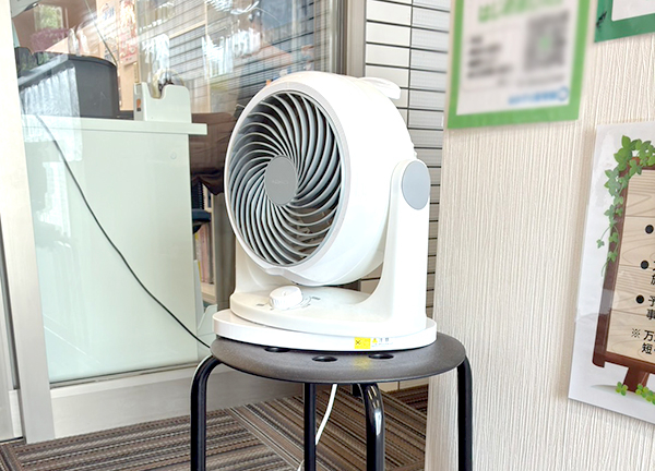 あおぞら整骨院 我孫子前駅院【鍼灸】(ウィルス予防対策としてサーキュレーターを設置しています。)