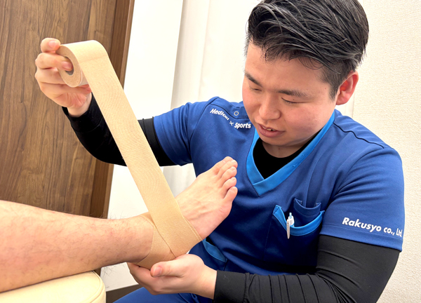 みのり整骨院　田辺院【鍼灸】(お身体の訪台によってはテーピングによる施術もおこなっています。)