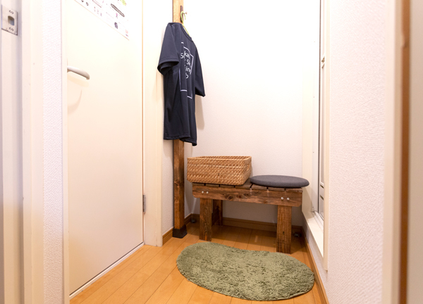 更衣スペースをご用意しています。