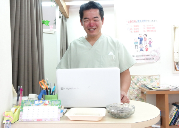 院長先生です。皆様のお悩みの改善を一緒に目指していきます。