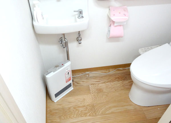 お手洗いも清潔感のある空間となっております。