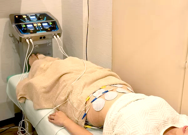 高周波EMSを用いた、健康な身体づくりにも力を注いでおります