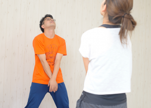 ヨガの様子