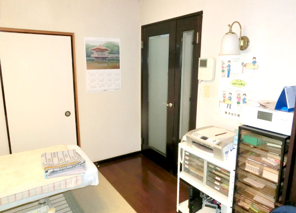 いきいき平城山鍼灸院(施術室の様子です。)