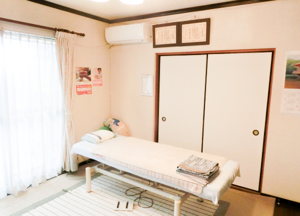 いきいき平城山鍼灸院(施術室です)