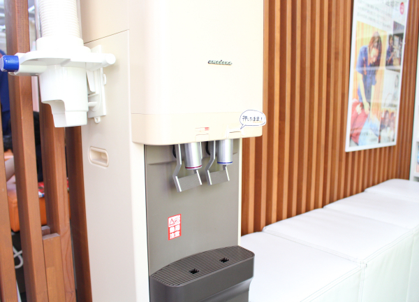 七福整骨院(施術後はお水かお湯を飲んでひと息◎)