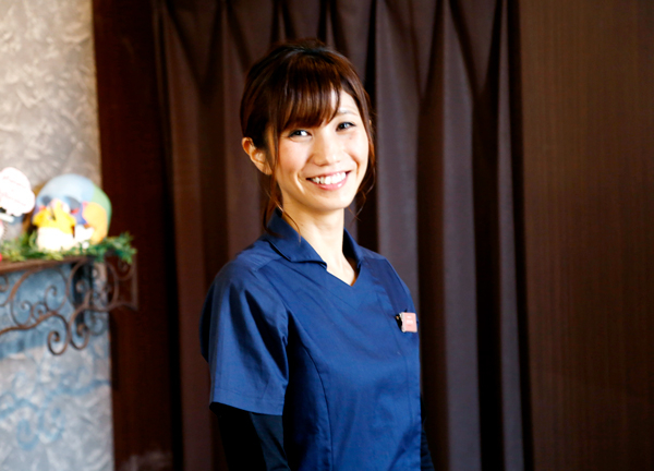 私が施術を担当いたします。