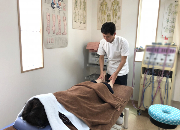 お身体の状態を確認します