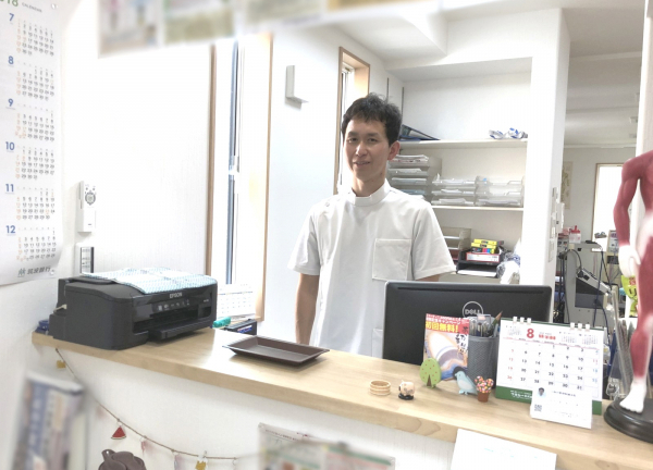 こちらで受付いたします
