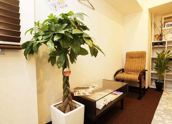 蘇摩鍼灸治療院竹内弘宜(待合スペース)