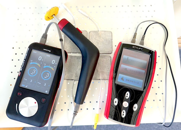 カムイ鍼灸整骨院(電気による施術機器もご用意しています。)