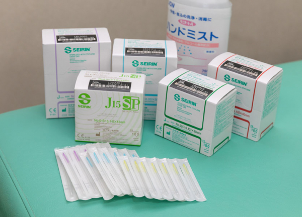 ハッピーライフ治療院【鍼灸】(使用している鍼です)