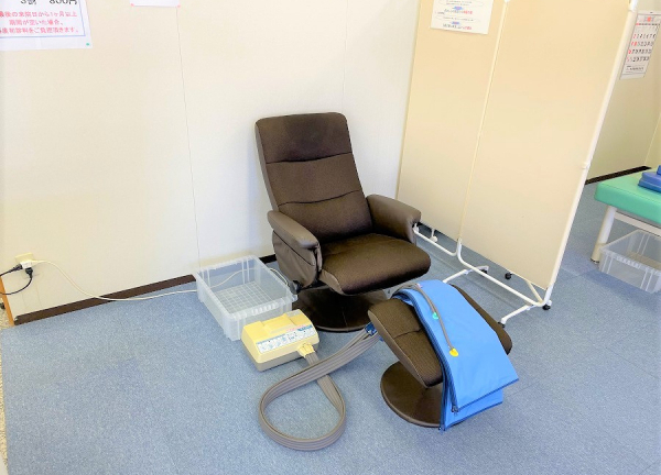 銀座鍼灸整骨院(施術機器も充実しております。)