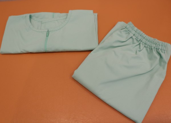 当院で用意している施術着です