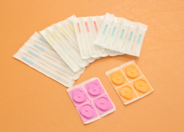 当院で使用する鍼です