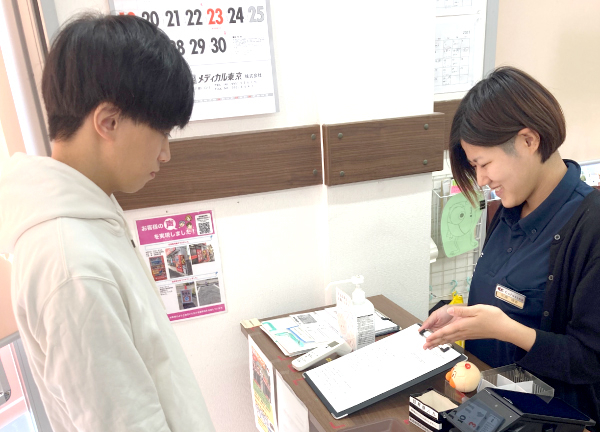 立石駅前通り整骨院【鍼灸】(些細なことでもいいのでご記入ください♪一緒にお悩み箇所の改善を目指していきましょう◎)