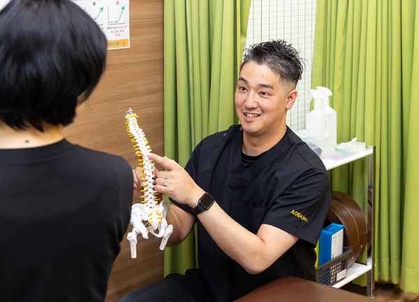 発寒南あおば鍼灸整骨院(お身体について詳しくご説明いたします。)