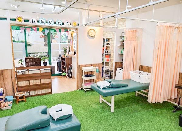 柔道整復院　ｊｕｄｏ－ｓｅｉｆｕｋｕｉｎ　桜台【鍼灸】(施術室です。)