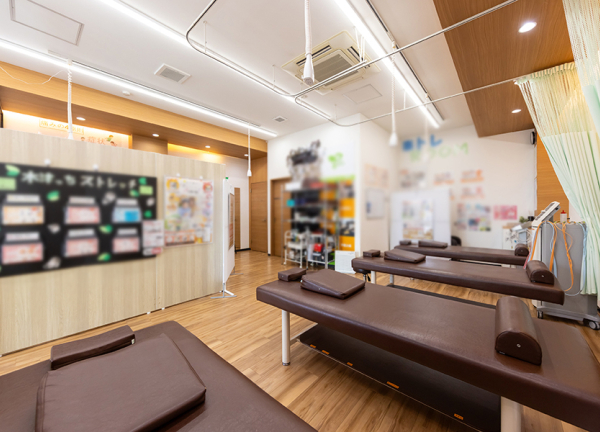 北野あおば鍼灸整骨院(施術室です。)