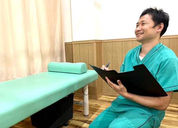 ゆうしん整骨院　アクロスプラザ東久留米【鍼灸】(カウンセリングにてお客様のお悩みを詳しくヒアリングします。)