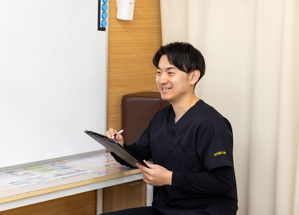 丁寧なカウンセリングでお悩みをヒアリングします。